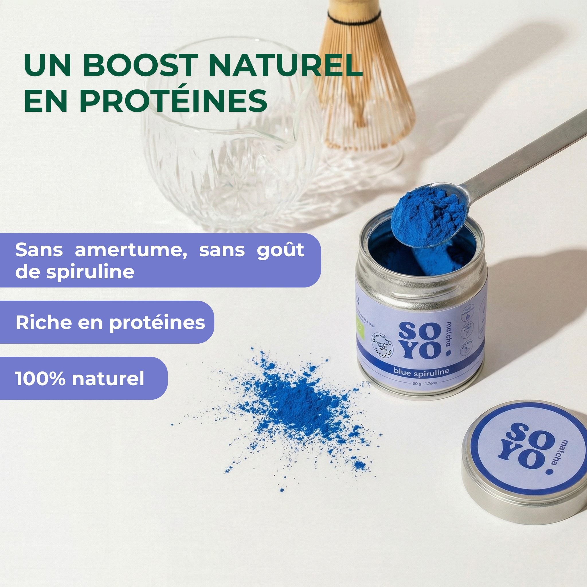 Matcha Spiruline Bleue 💙🦋