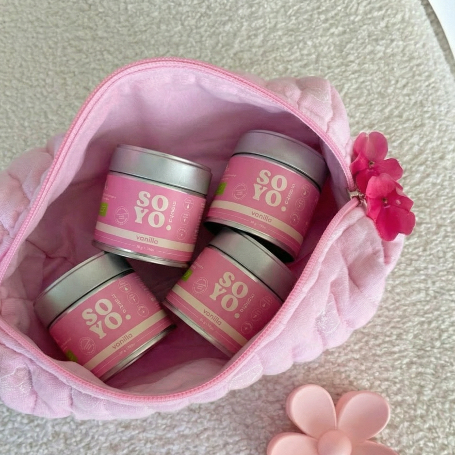 Thé Matcha - Cérémonie saveur Vanille 🩷