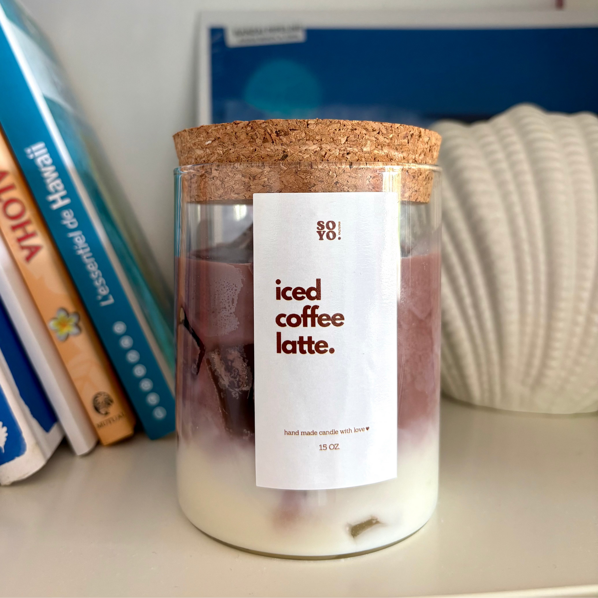 Bougie Iced coffee latte ☕