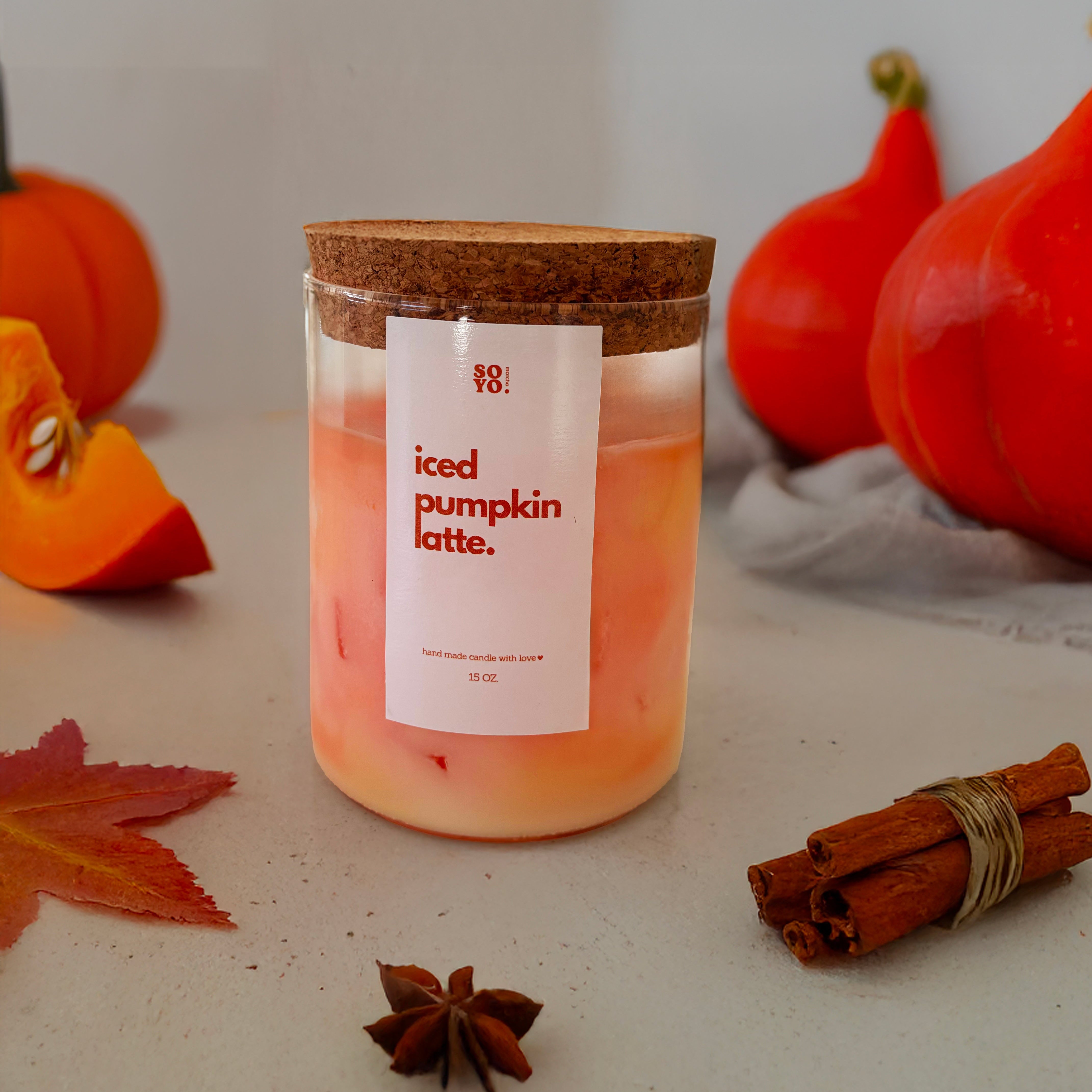 Bougie Iced Pumpkin latte 🎃